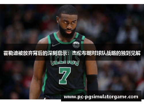 霍勒迪被放弃背后的深刻启示：杰伦布朗对球队战略的独到见解